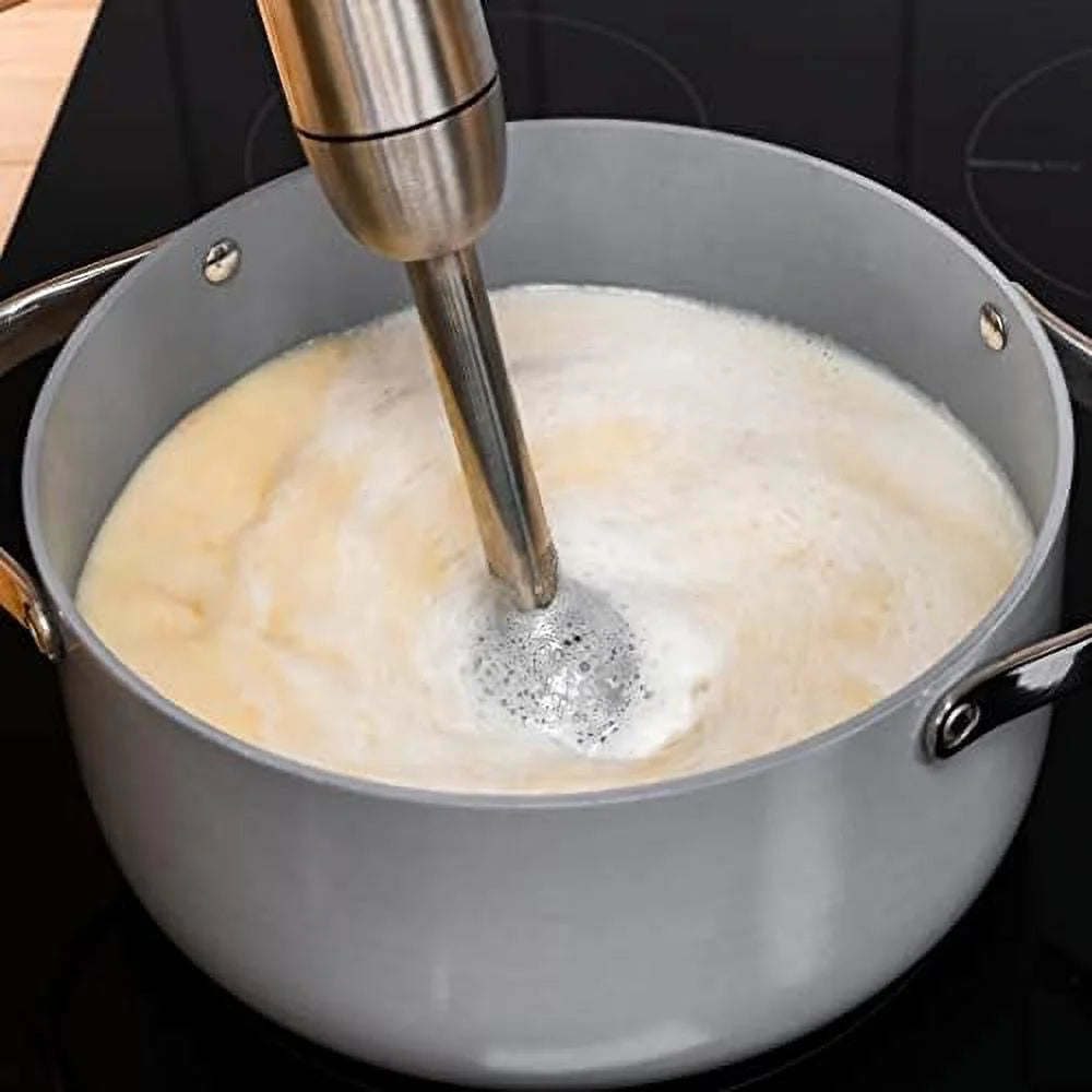 Immersion Stick Hand Blender With 5 Multifunctional Nutriblend Blades