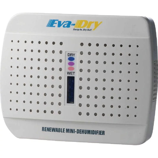 Eva-Dry-1PK Eva-Dry 333 Cu. Ft. Coverage 20 to 30 Days Duration Renewable Mini Dehumidifier Pack of 6 E-333 612386 Bundle 6