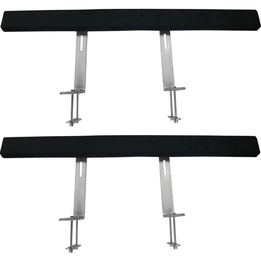 VEVOR Boat Trailer Guide-on, 48, One Pair Galvanized Steel Trailer Guide ons π-shaped w/Carpet-padded Boards, Complete Mounting Accessories Included, for Ski Boat, Fishing Boat or Sailboat Trailer