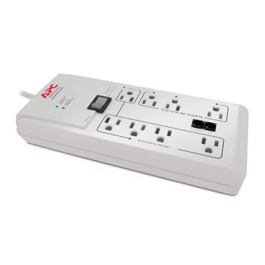 Home/Office SurgeArrest Protector 8 Outlets, 6 ft Cord, 2030 Joules, White