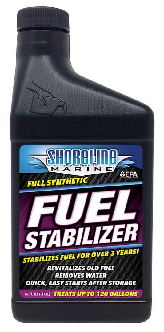 Shoreline Marine SLC12013 Shoreline Marine Fuel Stabilizer, 16 oz