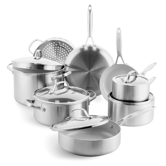 GreenPan Venice Pro Healthy Ceramic Nonstick 13-Piece Cookware Set