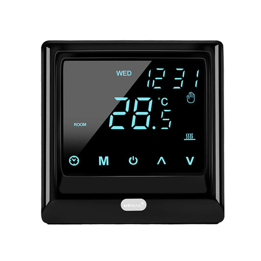 Apexeon Wi-Fi Smart Thermostat 16A Digital Temperature Controller APP Remote Control Weekly Circulation Programmable Electric Underfloor Heating with Large LED Screen for Home School Office Hotel
