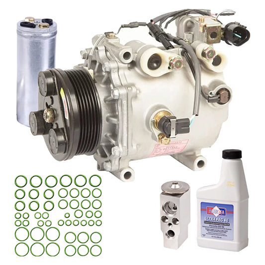 For Mitsubishi Galant 2000 2001 2002 OEM AC Compressor w/ A/C Repair Kit - Buyautoparts