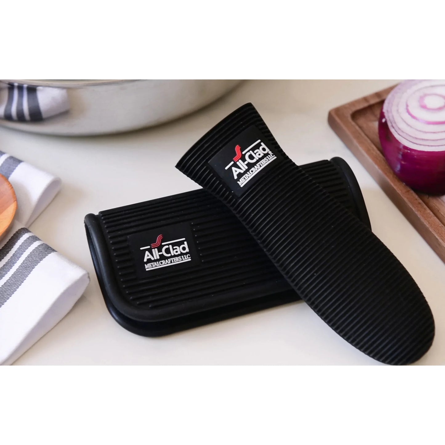 Professional Silicone Cookware Grip Set, Set of Two