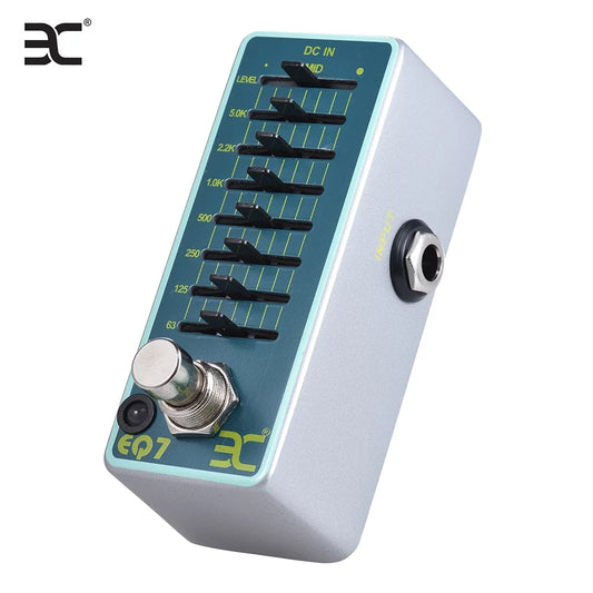 Mini Chromatic Tuner Pedal Effect LED Display True Bypass for Guitar Bass