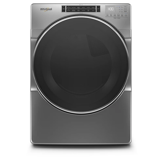 Whirlpool Wed8620h 27 Wide 7.4 Cu Ft. Energy Star Rated Electric Dryer - Chrome