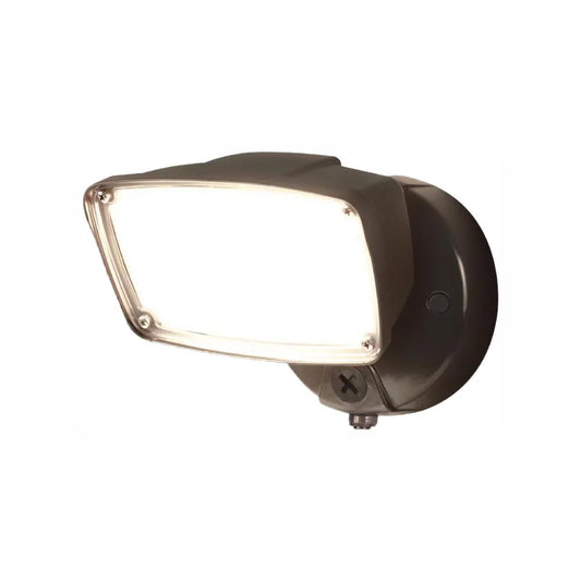 Halo FSL Single Head Outdoor Dusk to Dawn LED Flood Light/Selectable Color