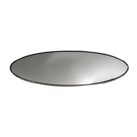OWSOO For E46 E39 M5 Oval Rear View Mirror Auto Dimming Replacement Glass Cell