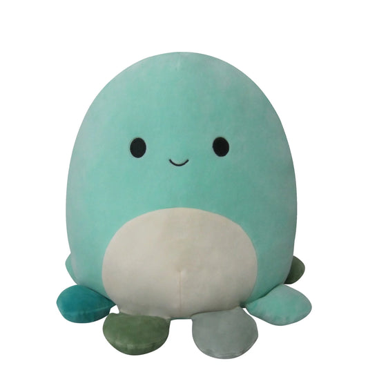 Fuzzamallows Official Kellytoy Plush 12 Aqua Octopus - Ultrasoft Stuffed Animal Plush Toy