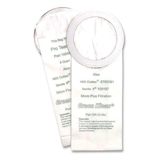 Green Klean  7 in. Replacement Vacuum Bags - Pack of 10