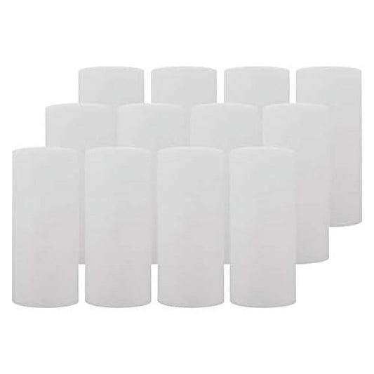 20 Micron 10 Inch X 4.5 Inch | 12-Pack Spun Polypropylene Whole House Sediment Water Filter Replacement Cartridge | Compatible With SDC-45-1020, FPMB-BB20-10, P20-10BB, Home Water Filter