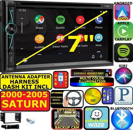 2000-2005 SATURN GPS NAVIGATION SYSTEM CD/DVD BLUETOOTH/USB CAR RADIO STEREO PKG