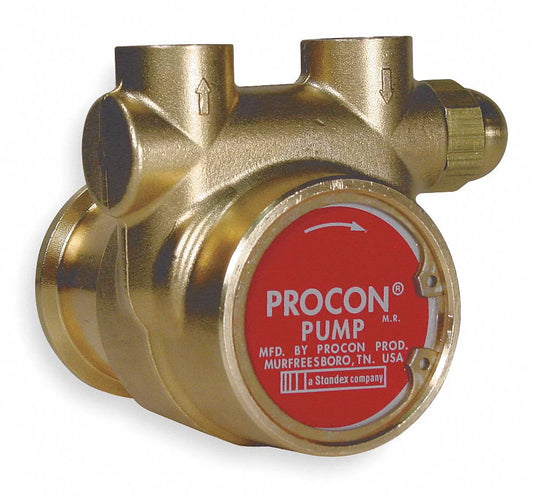 Procon Pump,Rotary Vane,Brass  102A140F11PA 250