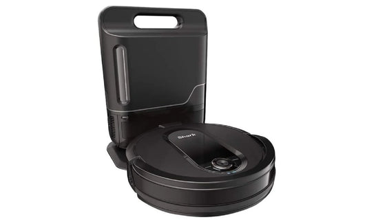 Open Box Shark - IQ Robot Self-Empty XL UR1005AE, Robot Vacuum, IQ Navigation, Wi-Fi - Black