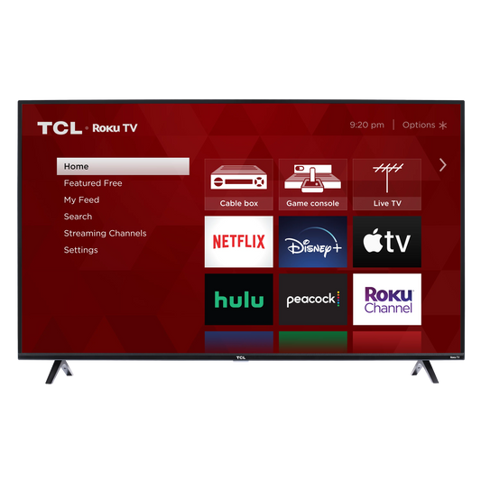Restored TCL 32 Class HD (720P) Roku Smart LED TV (32S325-B) (Refurbished)