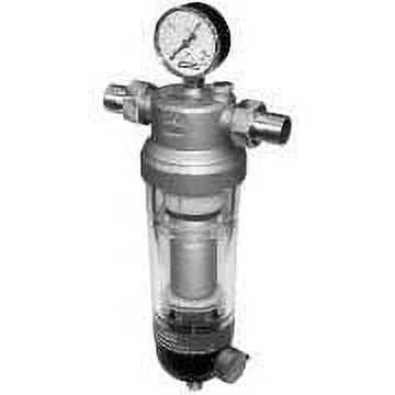 Honeywell F76S1023 - 1 Water Filter With 100 Micron Filter and Plastic S Includes Sweat and Threaded Mnpt (F76S1023)