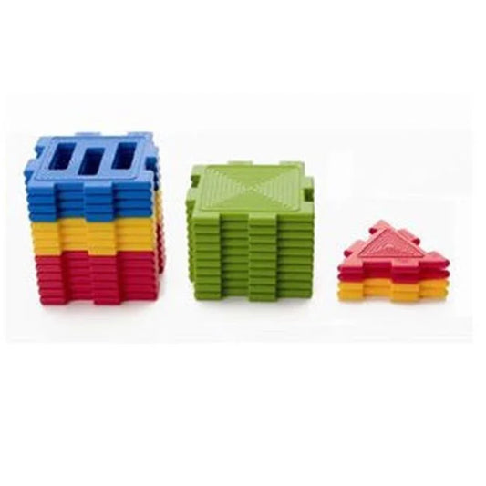 Weplay We-Block Minis 28 PCS  We-Block Minis - Primary Colors - 28 PCS
