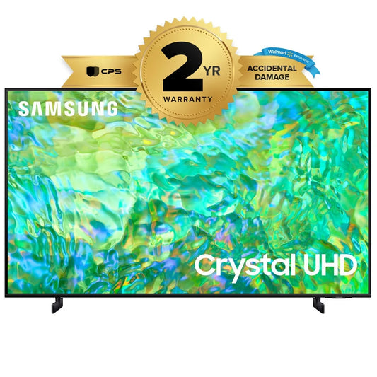 Samsung 43 Crystal 4K UHD Smart 2023 TV CU8000 series with Dynamic Crystal Color & AirSlim Design + 2 YR Accidental Warranty
