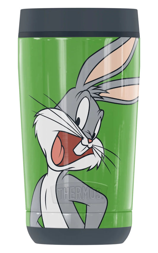 Looney Tunes Bugs Bunny, GUARDIAN COLLECTION BY THERMOS Stainless Steel Travel Tumbler, Vacuum insulated & Double Wall, 12oz