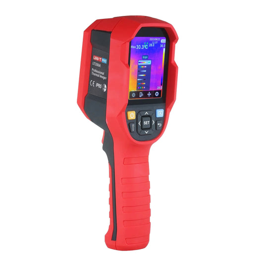 UNI,T Handheld Thermal Imager, Auto Tracking Infrared Camera, LCD Screen, Rechargeable, Real,time Image Transmission