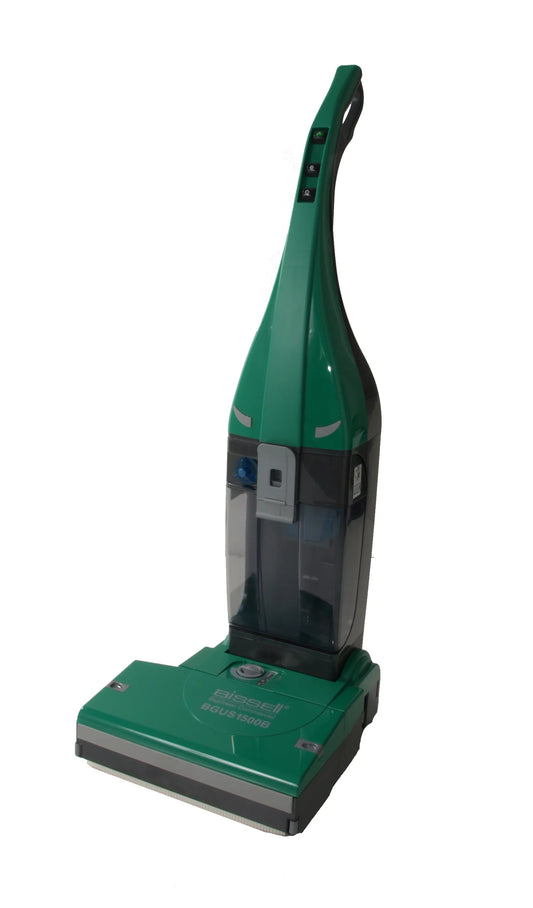 Bissell Commercial, BGUS1500B Battery Operated Upright Electric Hard Floor Scrubber Dryer, 15 Inch, Scrubs Floor and Dry's Floor. Heavy Duty,  Cordless