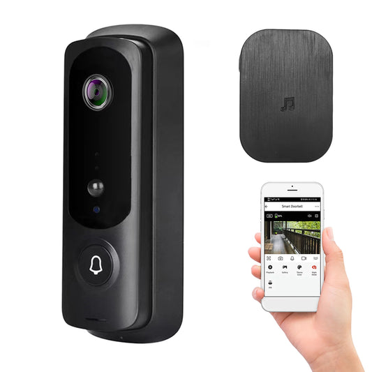 Wireless Video Doorbell Camera, 1080P Motion Detection, Night Vision