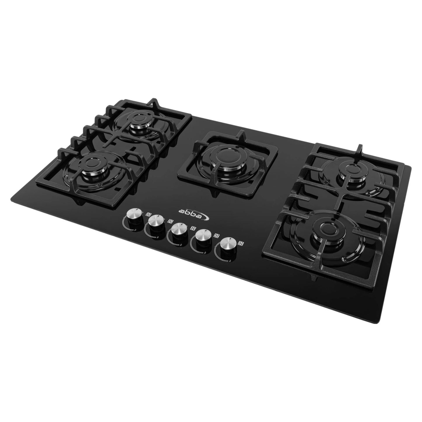 ABBA 36-in 5 Burner Gas on Glass Cooktop
