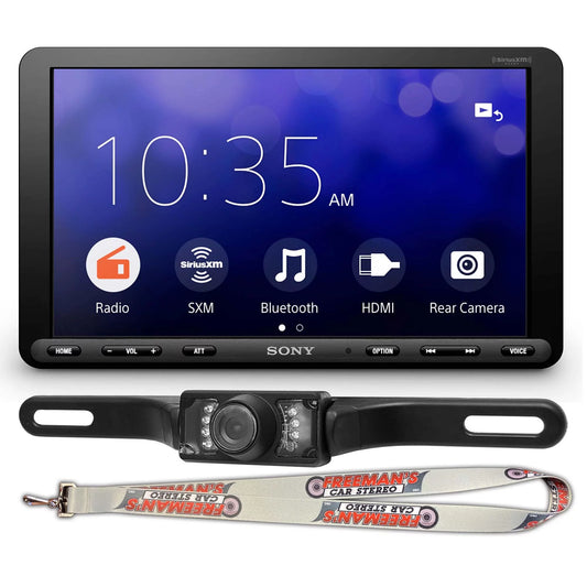 Sony XAVAX8100 1-Din 8.95 Digital Media Receiver Android Auto & Apple CarPlay + Backup Camera