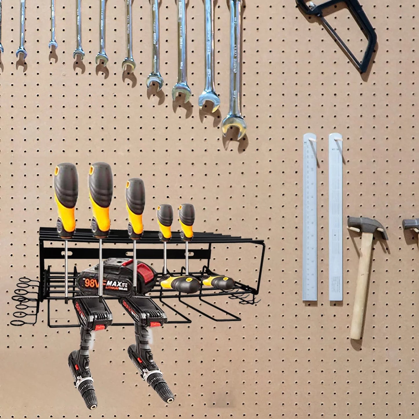 PeerBasics Metal Drill Holder Rack