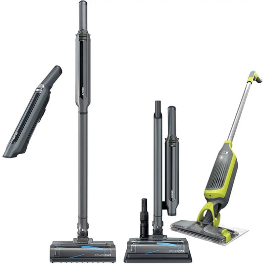 Restored Shark WS632_EGB System WS632 Cordless Stick Vacuum with Charging Dock Includes Bonus VM200 Pro Cordless Hard Floor Vacuum Mop (Refurbished)
