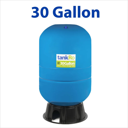 tankRO – RO Water Filtration System Expansion Tank – 30 Gallon Water Tank – Large Reverse Osmosis Water Storage Pressure Tank