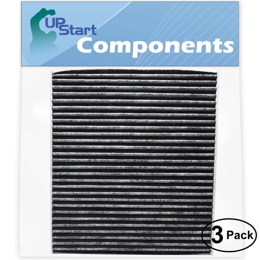 3-Pack Replacement for Cabin Air Filter for 2012 Hyundai GENESIS COUPE L4 2.0L 1998cc 122 CID Car/Automotive - Activated Carbon, ACF-10709