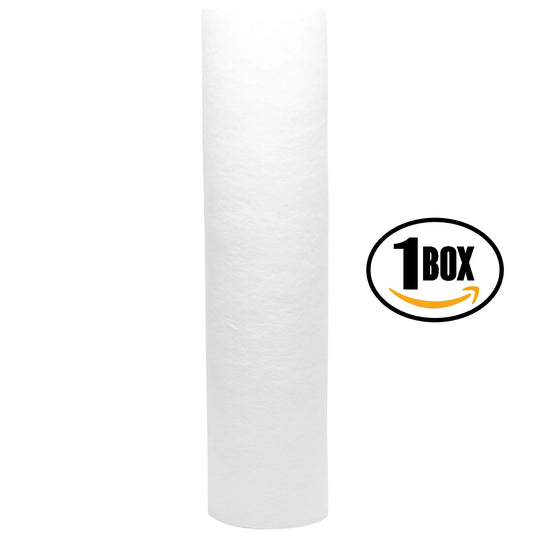 Box of Replacement DuPont WFPF38001C Polypropylene Sediment Filter - Universal 10-inch 5-Micron Cartridge for DuPont Whole House Water Filtration System - Denali Pure Brand