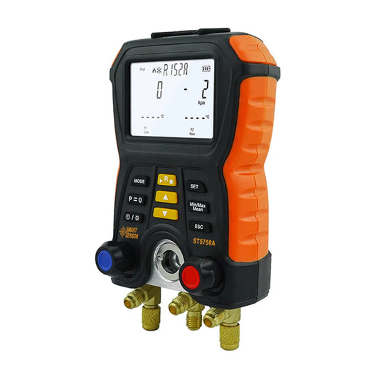 SMART SENSOR Manifold gauge,St5750a Meter Pressure With Test Clip 83 Kinds With Kinds With Test Leak 83 Kinds Meter Pressure Leak Test Clip Air-conditioner Pressure Leak 83 Mewmewcat Eryue Havou