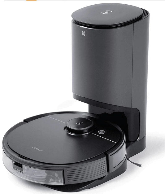 Pre-Owned ECOVACS Deebot Ozmo T8 AIVI Robot Vacuum Cleaner & Mop Black DBX11-11 (Fair)