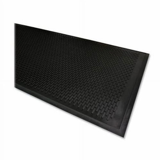 Genuine Joe Clean Step Scraper Outdoor Mat, 36 x 60, Black, Each (GJO70367)