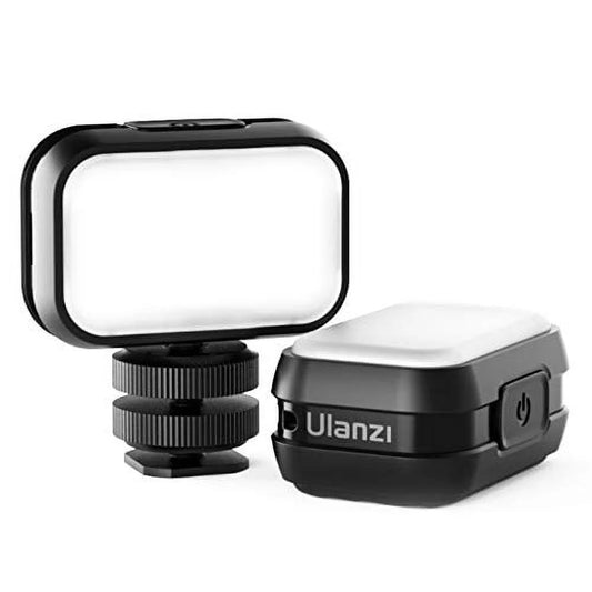 Vlogging Light ULANZI VL28 LED Light for iPhone Mini LED Camera Light Rechargeable 5600K 95+ Long-Lasting Fill Light for Gopro Hero 9 8 7 6 5 DJI OSMO Smartphone Sony ZV-1 A7 RX100 VII Canon