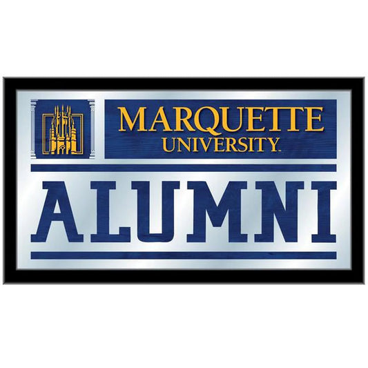 Holland Bar Stool  26 x15 in. Marquette University Alumni Mirror