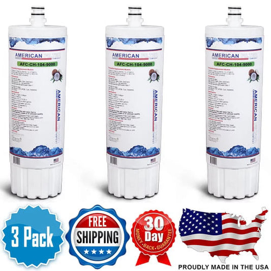 AFC Brand , Water Filters , Model # AFC-CH-104-9000S , Compatible with 3M CFS8720-S - 3 Pack - Made in U.S.A.