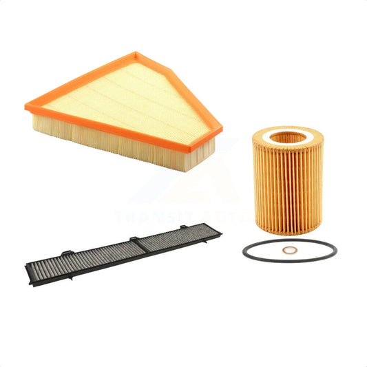 Oil Air & Cabin Filters [Maintenance Kits] Kit For 2006 BMW 325i 330i 325xi 330xi Without Heat Exchanger KFM-100443
