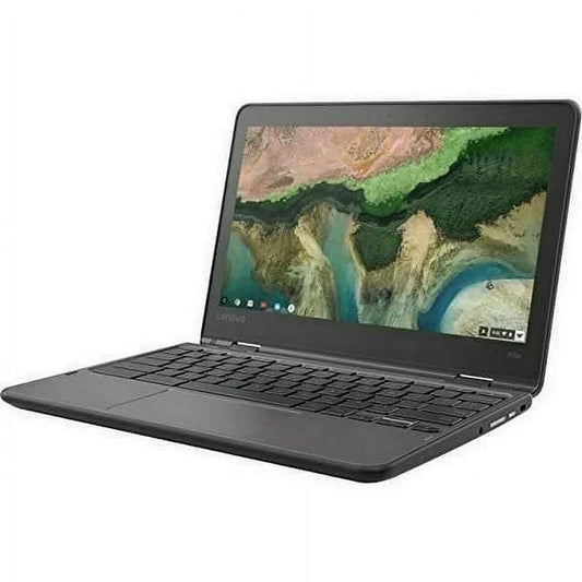 Lenovo 11.6 300e Chromebook Touchscreen LCD 2 in 1 Chromebook - MediaTek M8173C Quad-core 2.1GHz 4GB LPDDR3 32GB Flash Memory Chrome OS USED