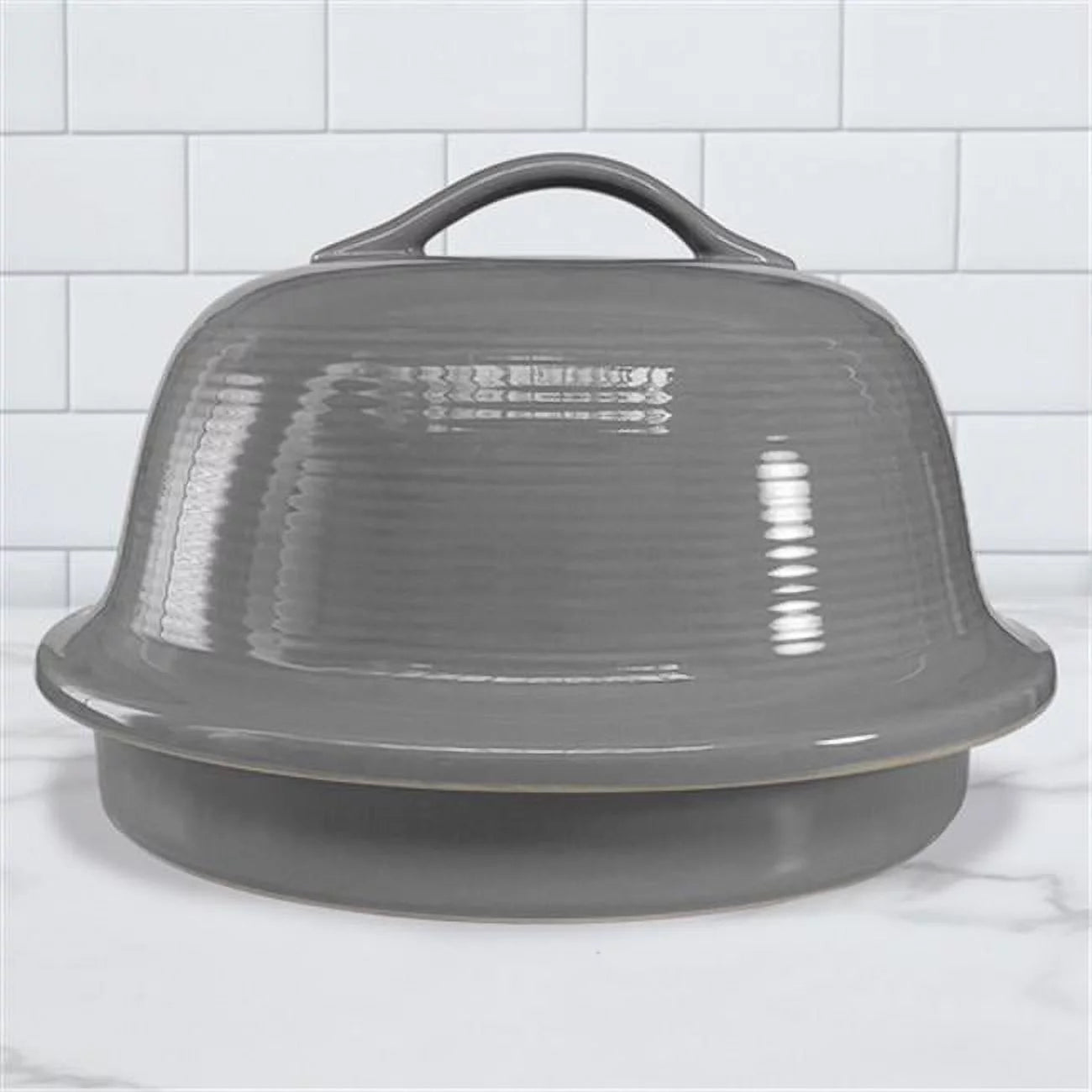 Sassafras Enterprises 1005SGRM Superstone La Cloche - Grey Glaze