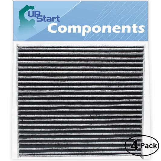 4-Pack Replacement for Cabin Air Filter for 2016 Subaru LEGACY H4 2.5L 2498cc 152 CID Car/Automotive - Activated Carbon, ACF-10285