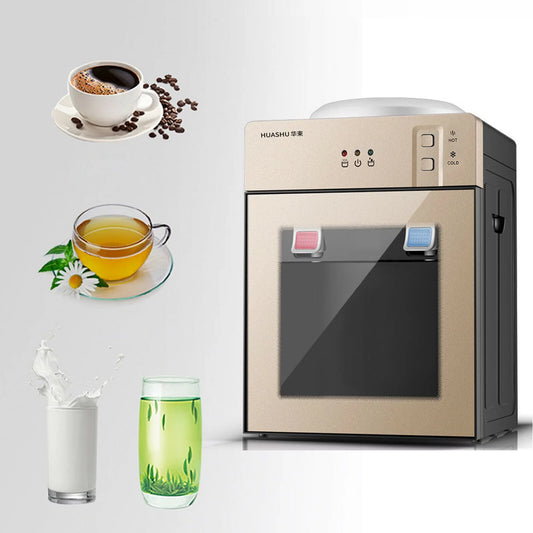 DENEST 5 Gallon Electric Hot Cold Water Dispenser Top Loading Stainless Steel for Home Office