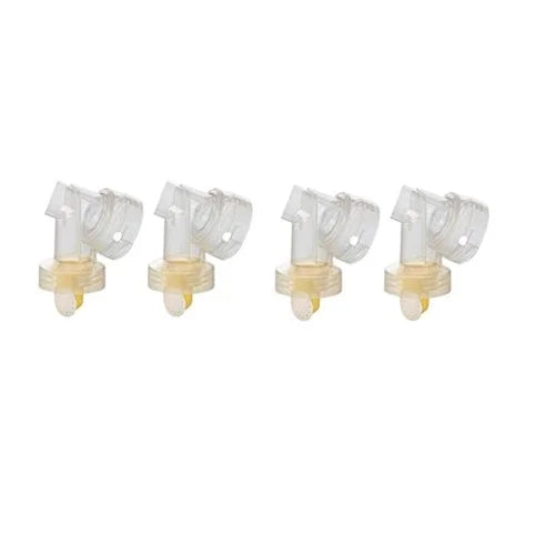 Medela PersonalFit Connectors WITH Valves & Membranes 2 pairs- Bulk