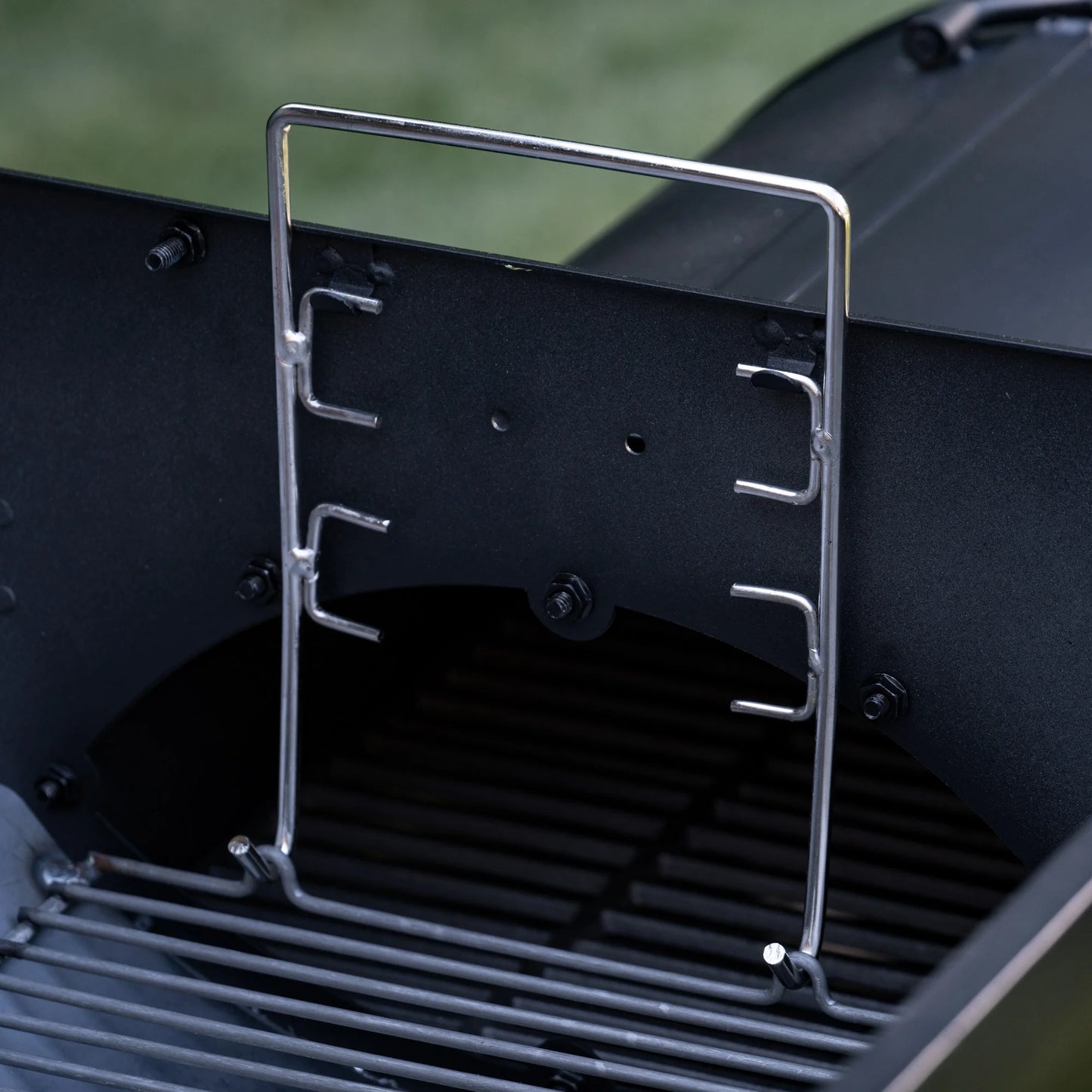 Char-Griller Smokin’ Outlaw Charcoal Grill and Offset Smoker