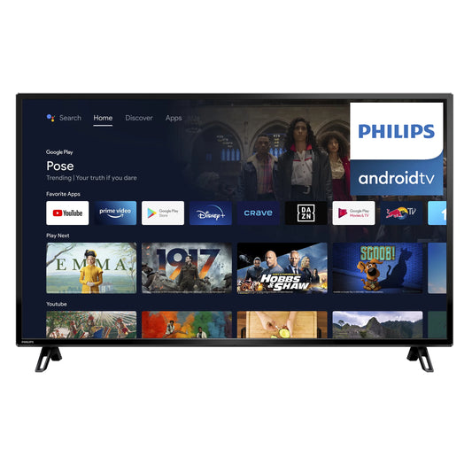 Philips 50 Class 4K Ultra HD (2160P) Android Smart LED TV with Google Assistant (50PFL5766/F6)