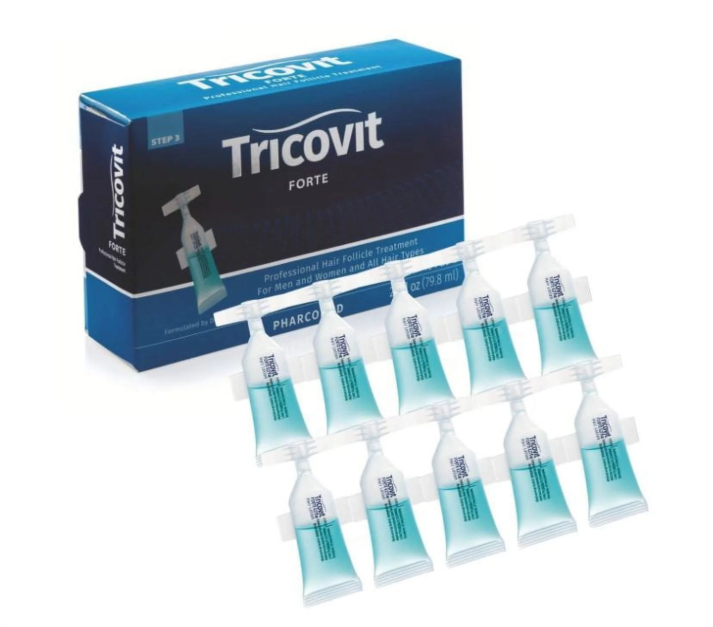 Tricovit Strengthening And Sebum Balancing Hair Lotion  (10 Pack)