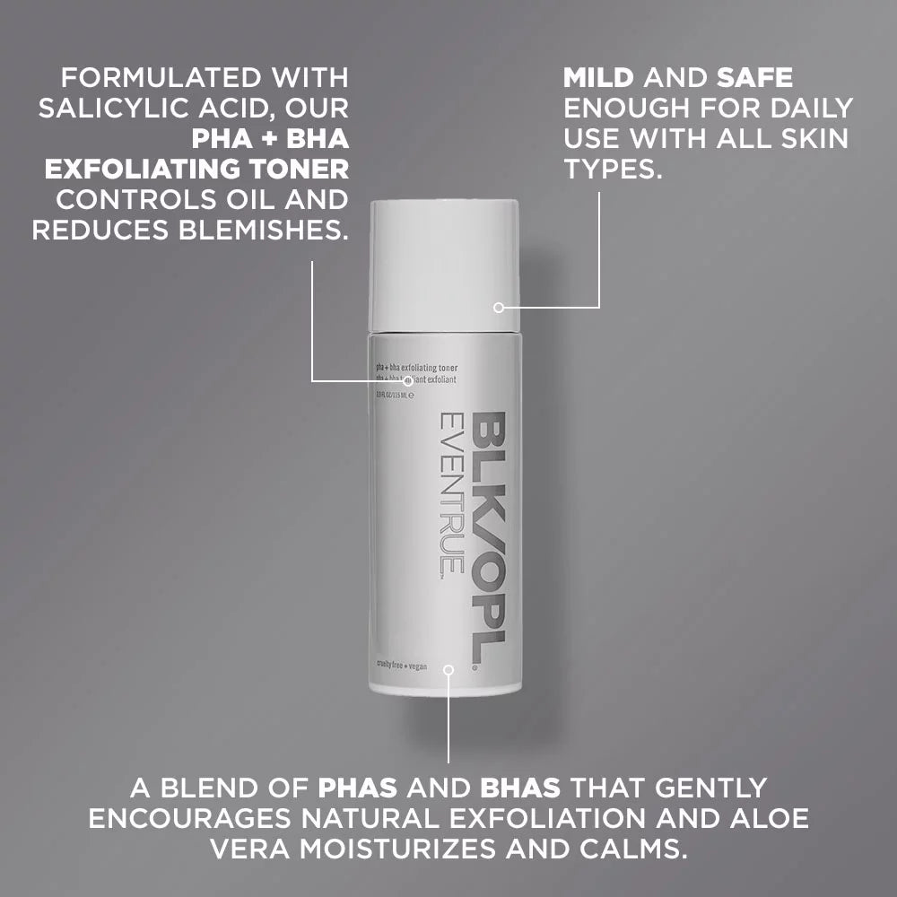 pha + bha exfoliating toner